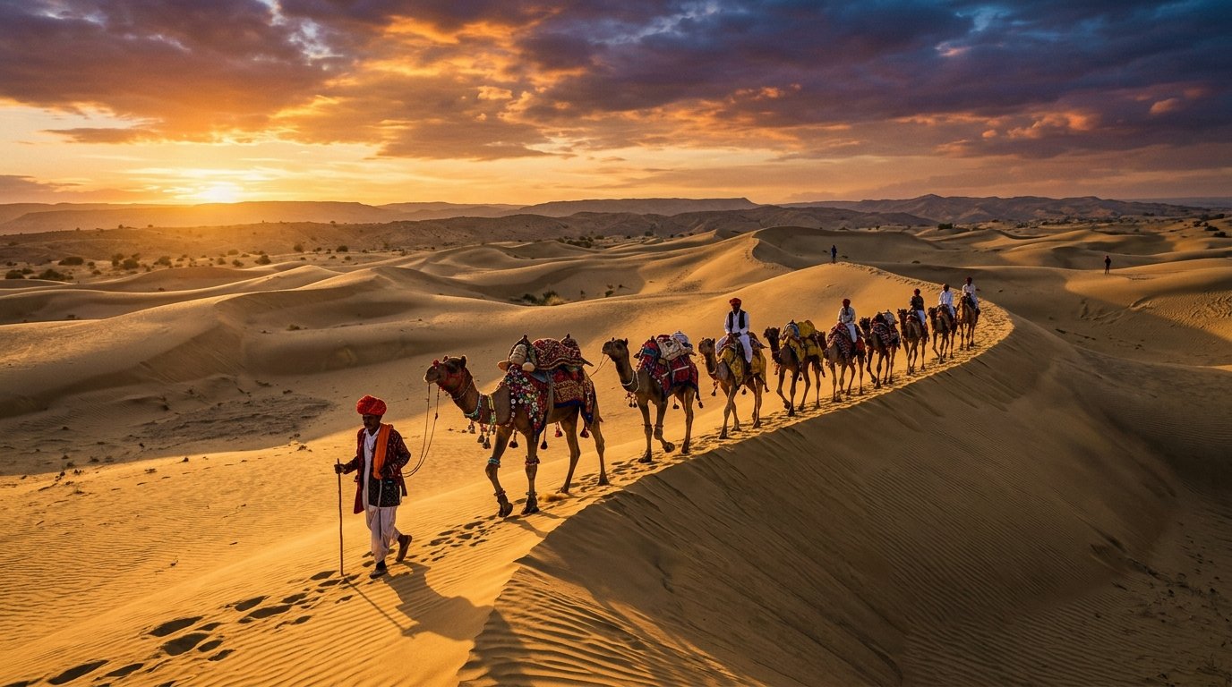 Camel Caravan Adventure