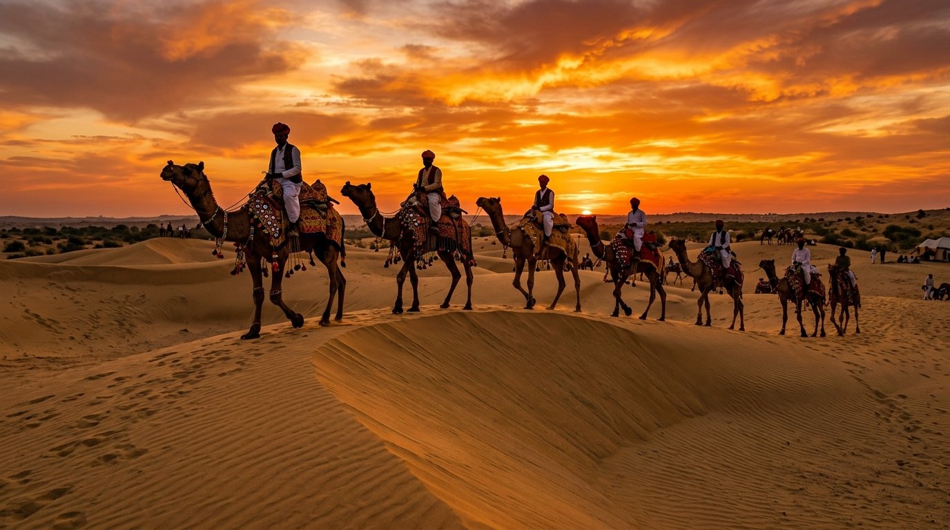 Sunset Desert Delight Safari